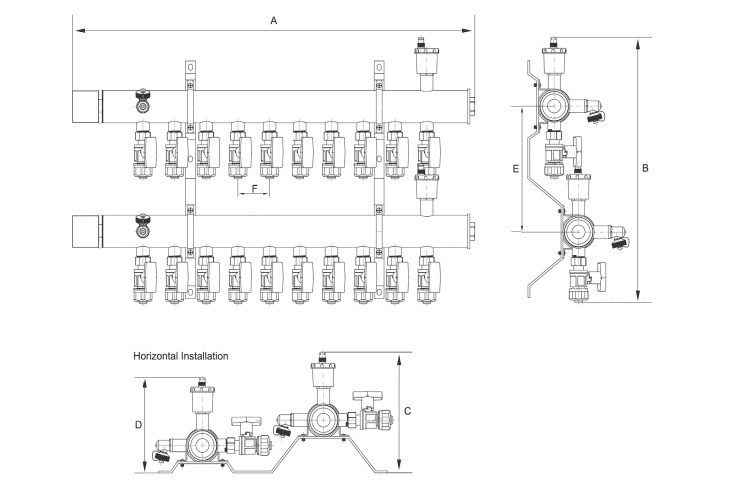 radiant manifold